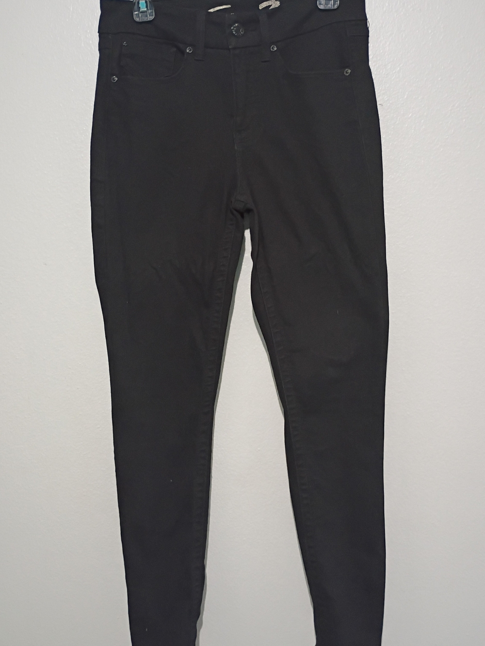 Seven7 Women's Black Skinny Jeans - High Rise